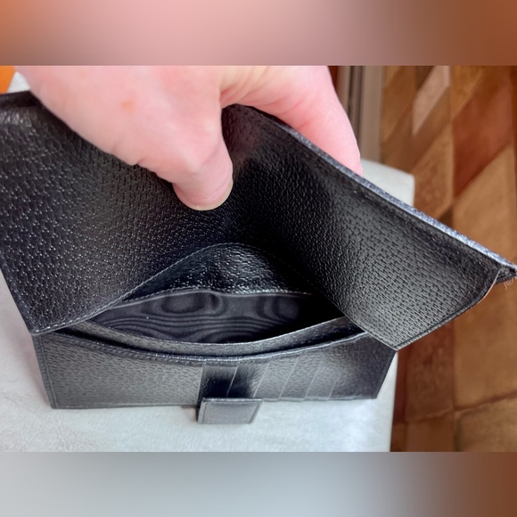 GUCCI Black Supreme Canvas and Leather Wallet - Picture 11 of 16